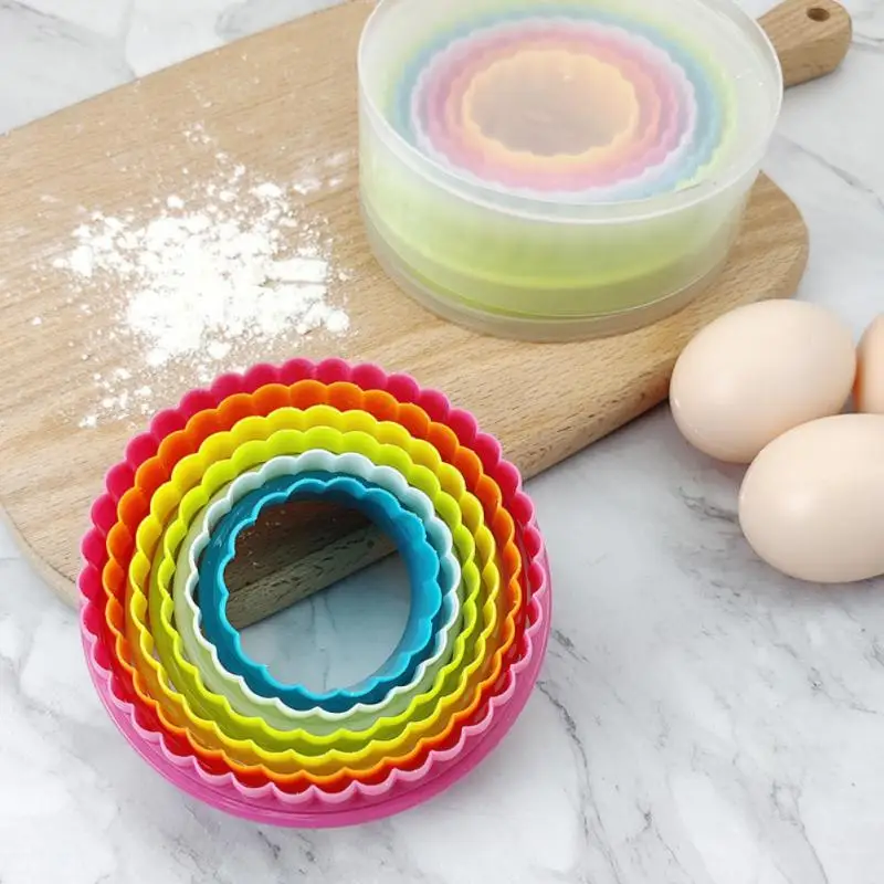 Кухонная форма для выпечки торта шоколада круглая мусса набор из 6 предметов