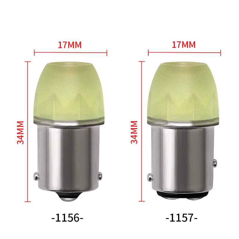 2 шт. 1156 BA15S P21W 1157 led BAY15D P21/5 Вт вспышка тормозной светильник авто задний стоп сигнал