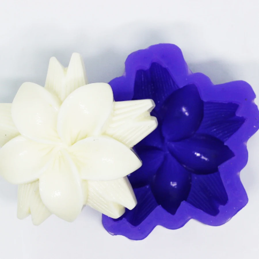 LXYY 3D форма для свечей с франкроном пентагональные силиконовые формы мыла