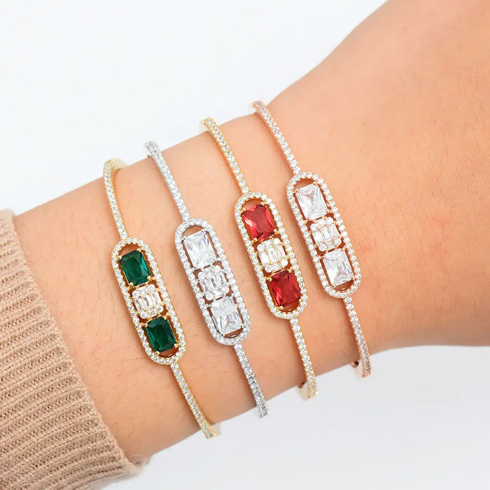 GODKI модный роскошный Штабелируемый Браслет манжета для женщин Свадьба полный