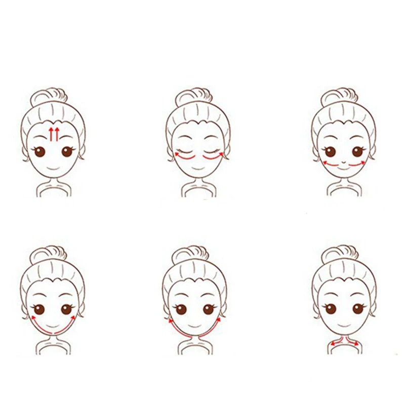 Women Fashion Anti Wrinkle Facial Massage Jade Roller Gadget Massager Beauty Tool Body Care | Красота и здоровье