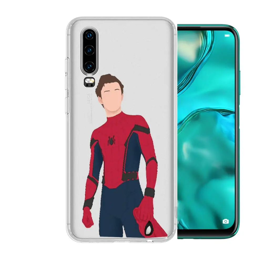Чехол с изображением Человека-паука для телефона Huawei p50 P40 P30 P20 P10 P9 P8 Lite E Pro Plus |