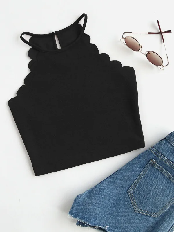 Женские топы на бретельках облегающий жилет с эластичным поясом без рукавов