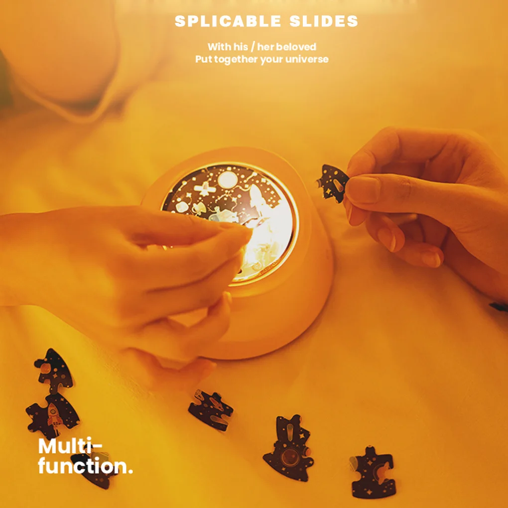 

2021 Romantic Projection Lamp 5W LED Star Night Light USB Music Player Star Night Light Romantic Projection Lamp Gifts