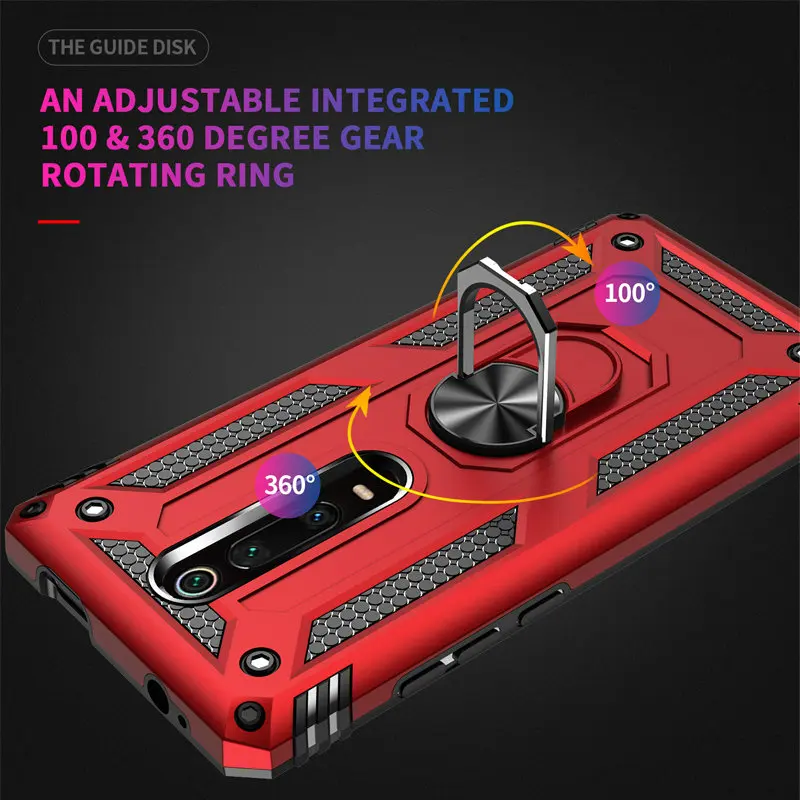 Чехол для Xiaomi Mi Note 10 Pro CC9 9 Lite 9T противоударный гибридный защитный чехол Redmi 8 8T 8A 7 6