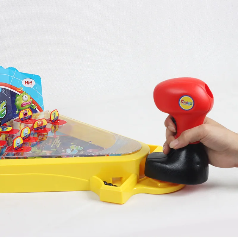 

Single Battle Desktop Marbling Game Machine Light Included Light Music Parent-Child Interaction Children's Puzzle Desktop Game