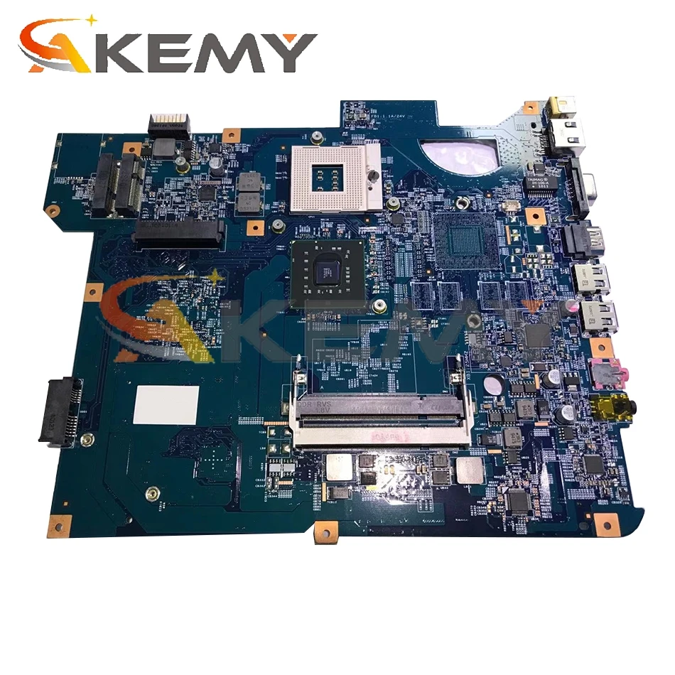 AKEMY SJV50-MV MB 48 4bu01.01n MB.WDD01.001 для Packard Bell TJ65 gateway NV54 NV58 материнская плата ноутбука GM45 DDR2 -