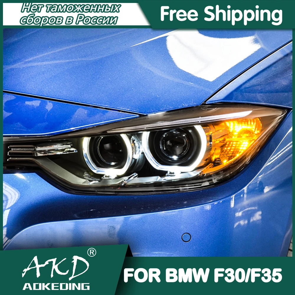 

Фасветильник для BMW F30 s 2013-2018 DRL дневные ходовые огни светодиодсветодиодный Биксеноновая лампа Противотуманные фары s автомобильные аксессу...