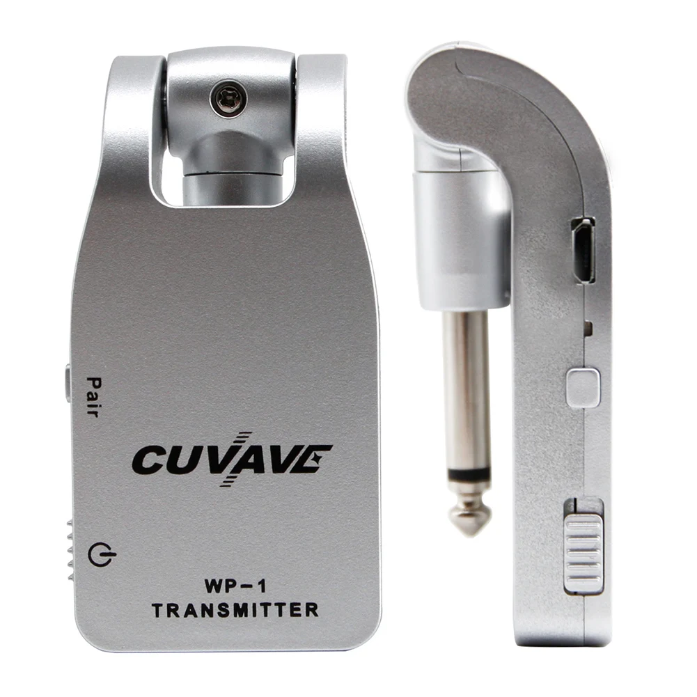 

2.4G Guitar Transmitter Receiver Range Lightweight Portable Electric Bass 30m Transmission Music Elements for Cuvave