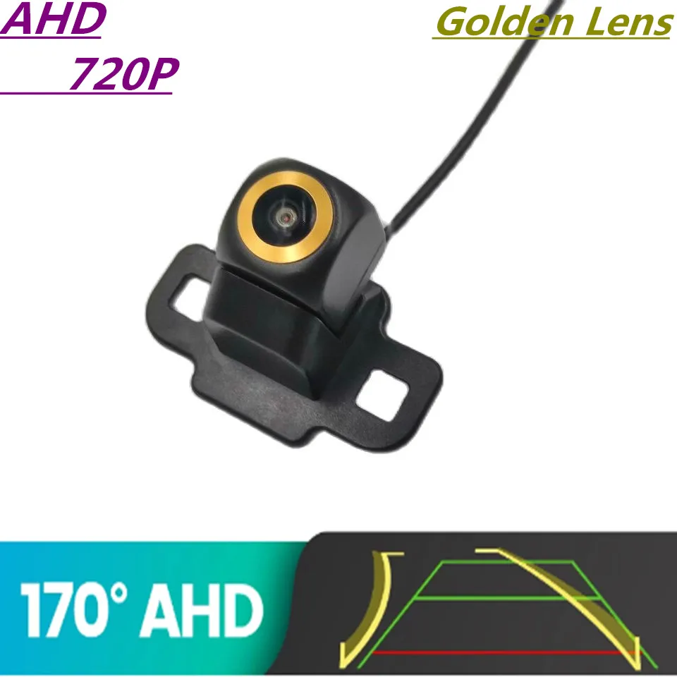 

AHD 720P Golden Lens Trajectory Car Rear View Camera For Toyota RAV4 RAV 4 XA50 2019 2020 Reverse Vehicle Parking Monitor