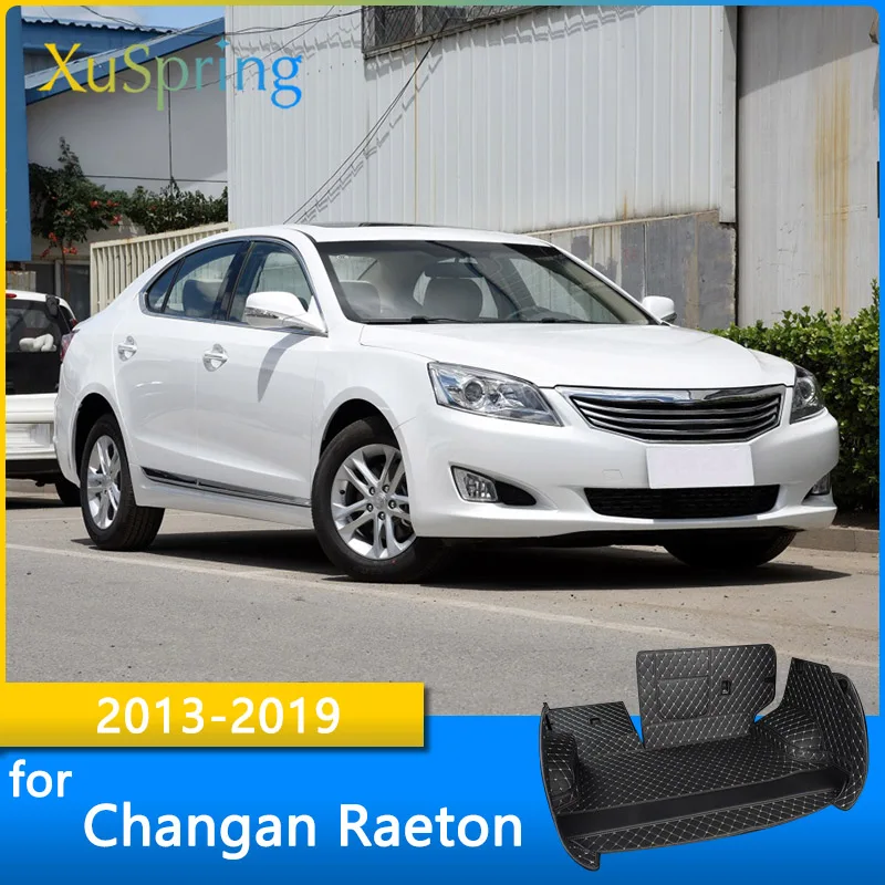 

Коврик для багажника автомобиля, прочный коврик для багажника Changan Raeton 2013 2015 2016 2017 2018 CD101, задний хвост, защитный Стайлинг
