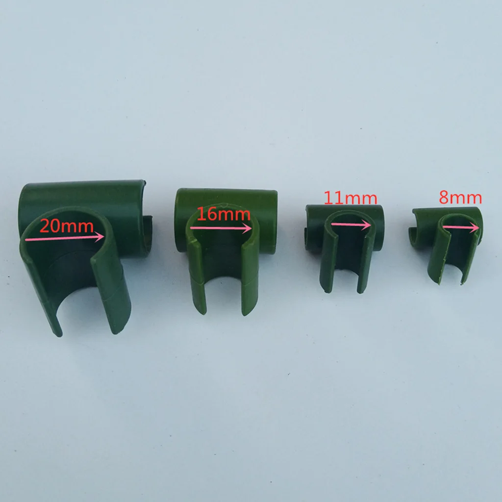 Садовые пластиковые соединители для растений 10 шт. пластиковая пряжка из ротанга