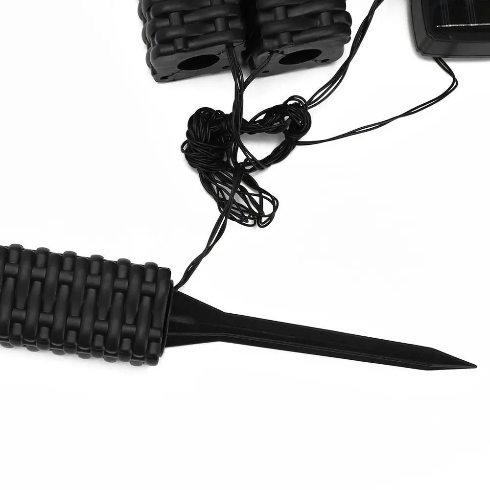 

Waterproof Solar Rattan LED Lamp Plastic Rattan Landscape Lawn Garden Light Outdoor Road Decoration