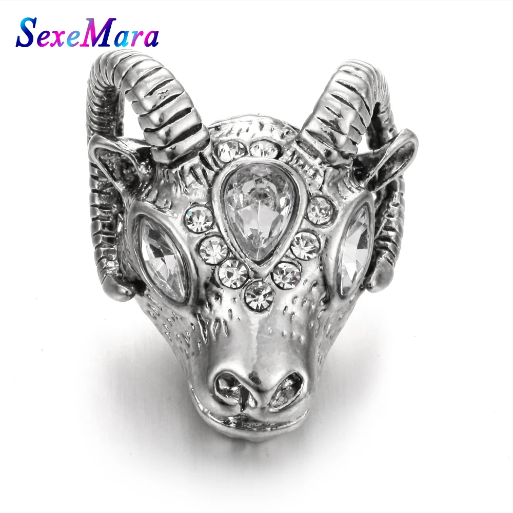 Новая оснастка ювелирные изделия высокого качества Хрустальная голова быка