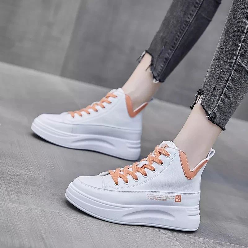 

2020 high quality New sport Women running Shoes British style Lace-Up women Sneakers Zapatillas de Mujer basket femme sneakers