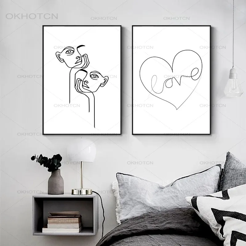 Абстрактный черный и белый постер с изображением быка океана Настенная картина в