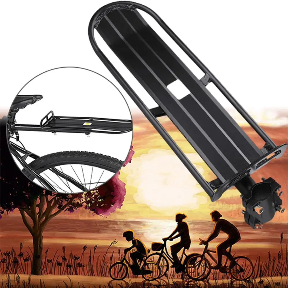 Велосипедный спорт Чемодан Перевозчик Алюминий сплав велосипедный задний