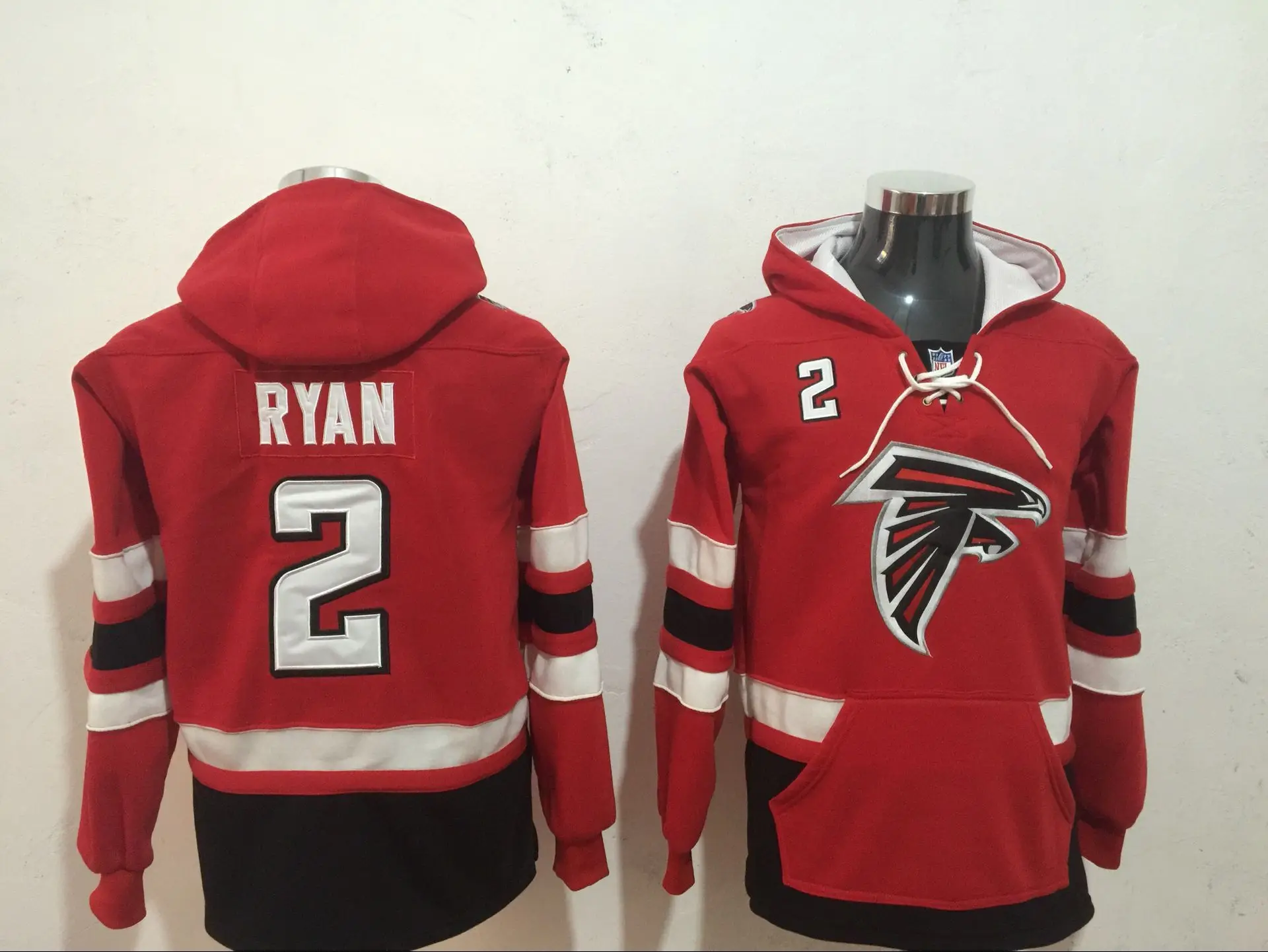 

Atlanta American football Sweatshirt Falcons 2 Matt Ryan 11 Julio Jones hoodie