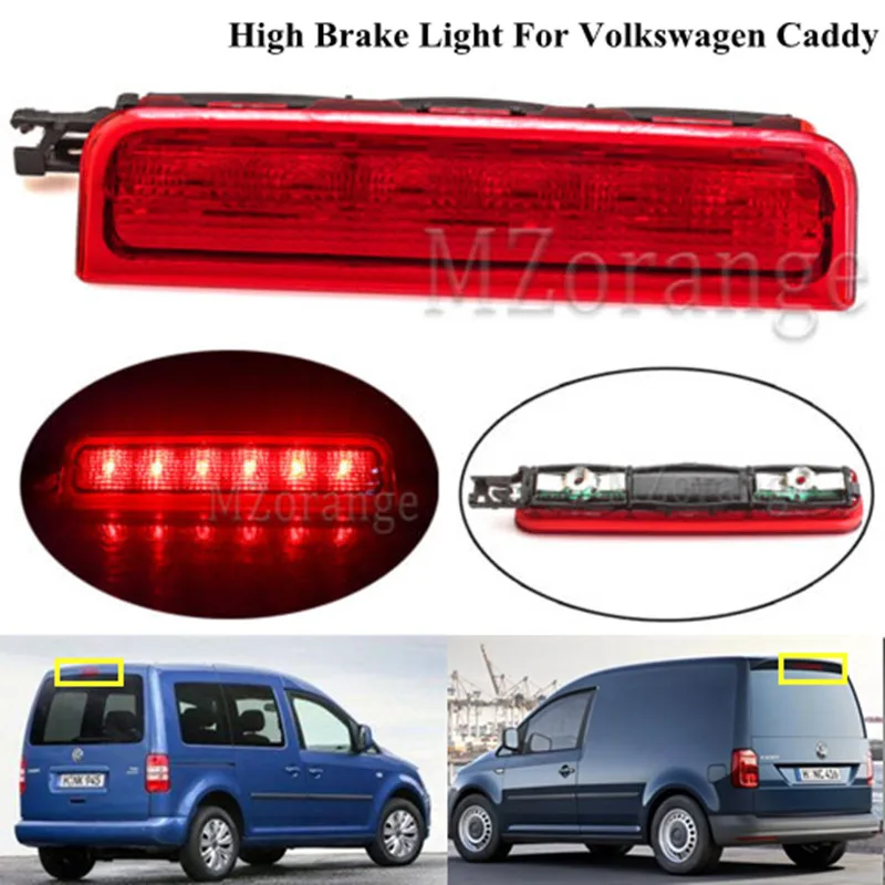 MZORANGE центр высокий уровень задний тормозной светильник для Volkswagen Caddy 2003 2015 третий