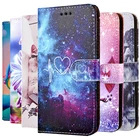 Кожаный чехол-книжка для Huawei Honor 9A 9C 8A 8 9 10 20 30 Lite Pro 7X 8X 30S