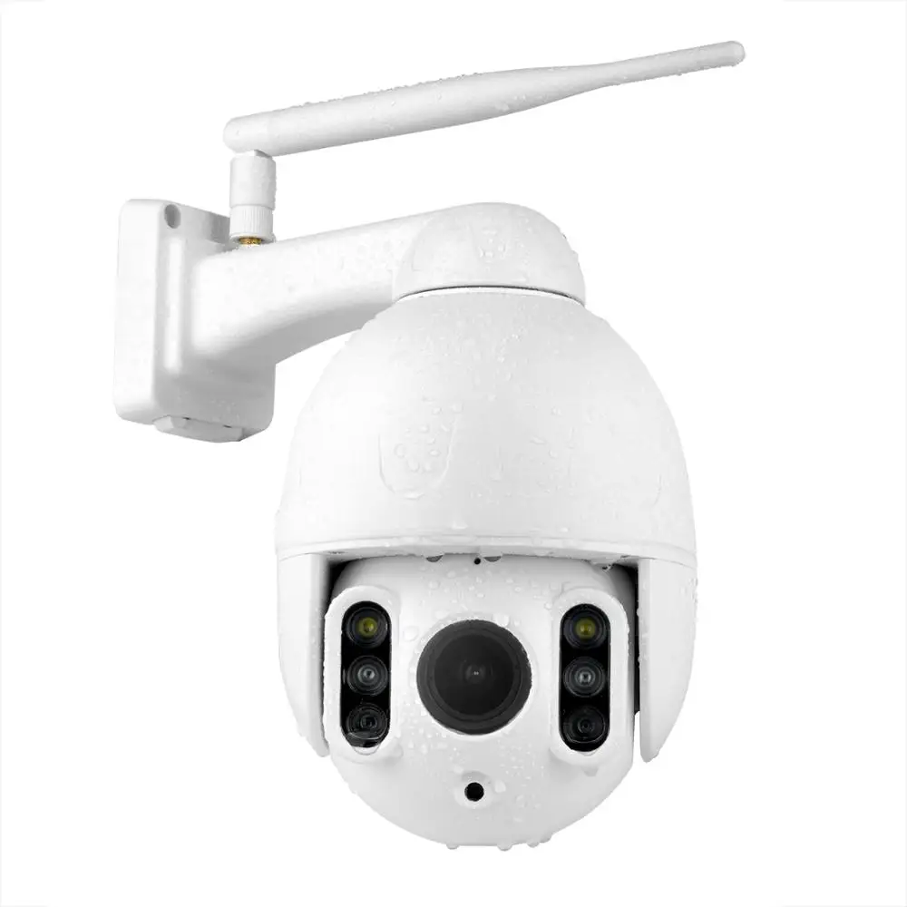 Домашняя солнечная энергетическая система K64A 1080P PoE IP PTZ IP Камера Wi-Fi на открытом воздухе 16xzoom 2MP FHD Распознавание лиц автоматическое слежение за 2-полосная аудио R60 видеонаблюдения