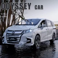132 honda odyssey mpv alloy automobile model die casting metal high simulation acousto optic toy car business car decoration