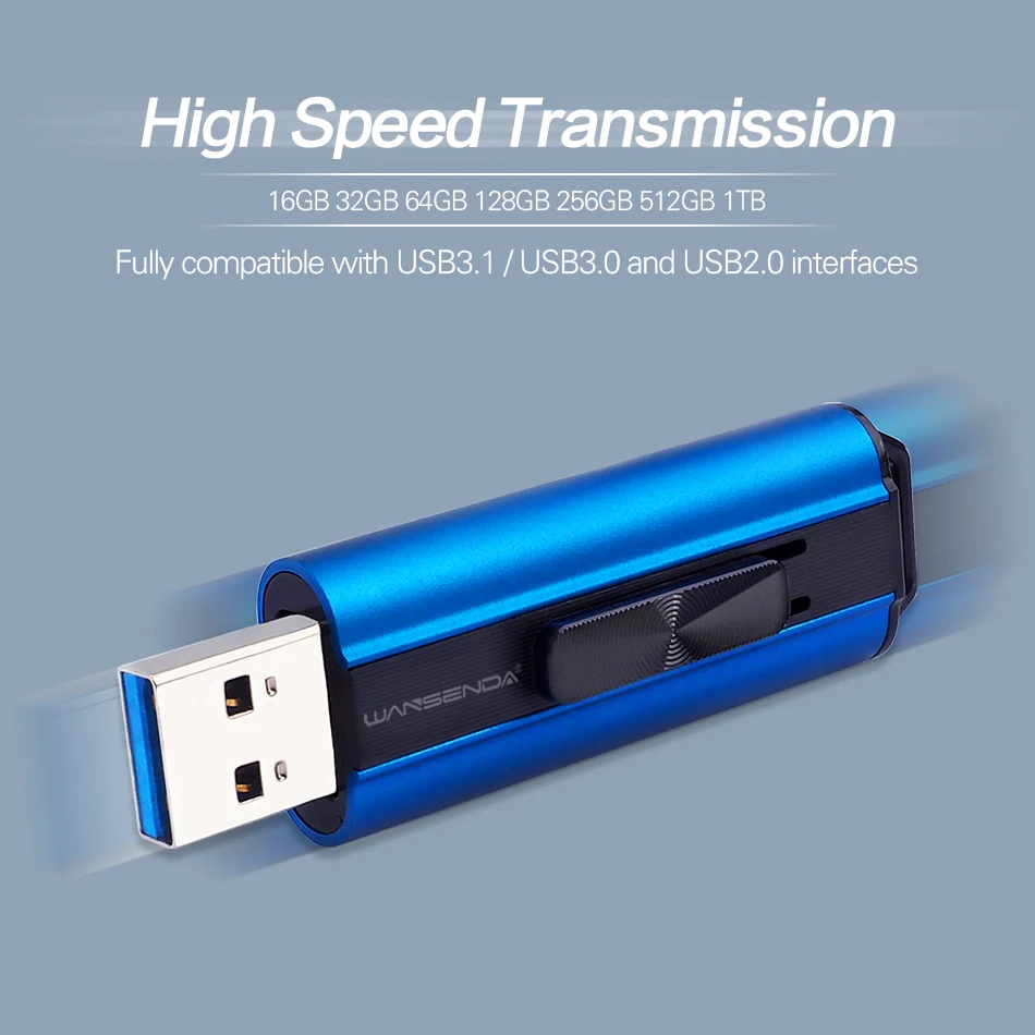 WANSENDA USB флеш накопитель 3 0/3 1 высокоскоростной 512 ГБ 256 128 Гб 64 32 16 креативный