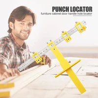 multifunctional furniture punch locator cabinet door handle punch locator adjustable woodworking toolssufficient durability