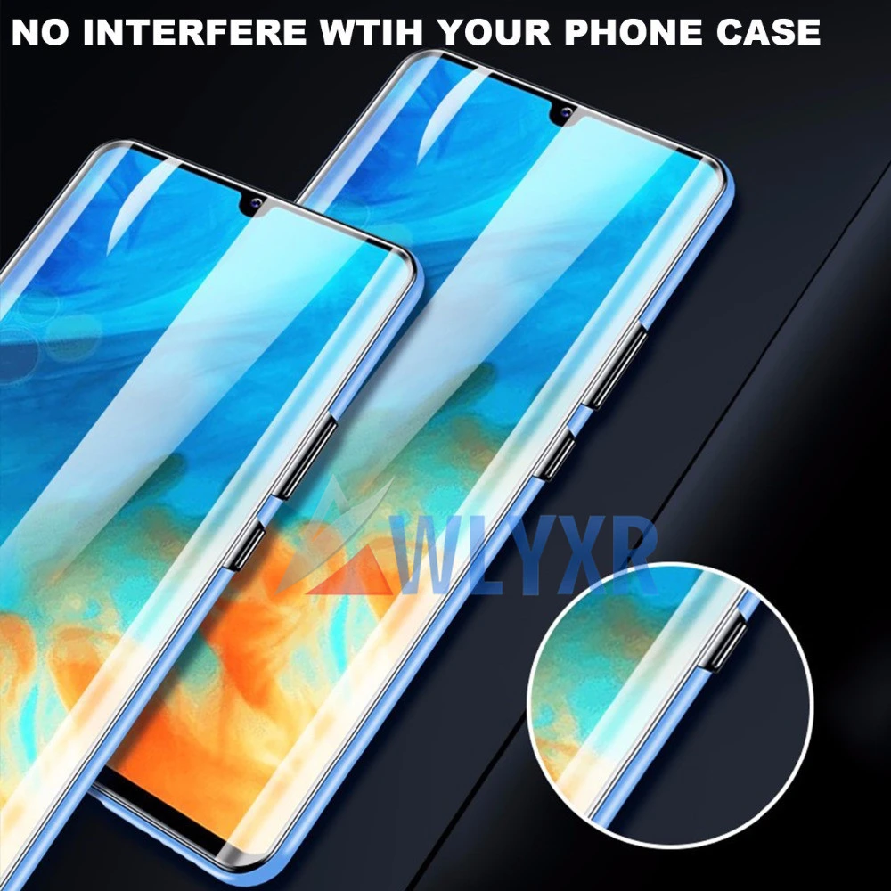 Full Cover Hydrogel Film For Huawei P30 P40 Pro Mate 20 30 Lite Screen Protector On The Honor 9X S Soft | Мобильные телефоны и