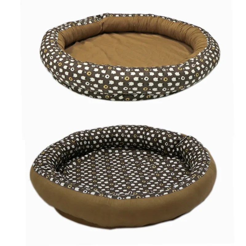 90 см детский игровой коврик в горошек круглый хлопковый для новорожденных одеяло