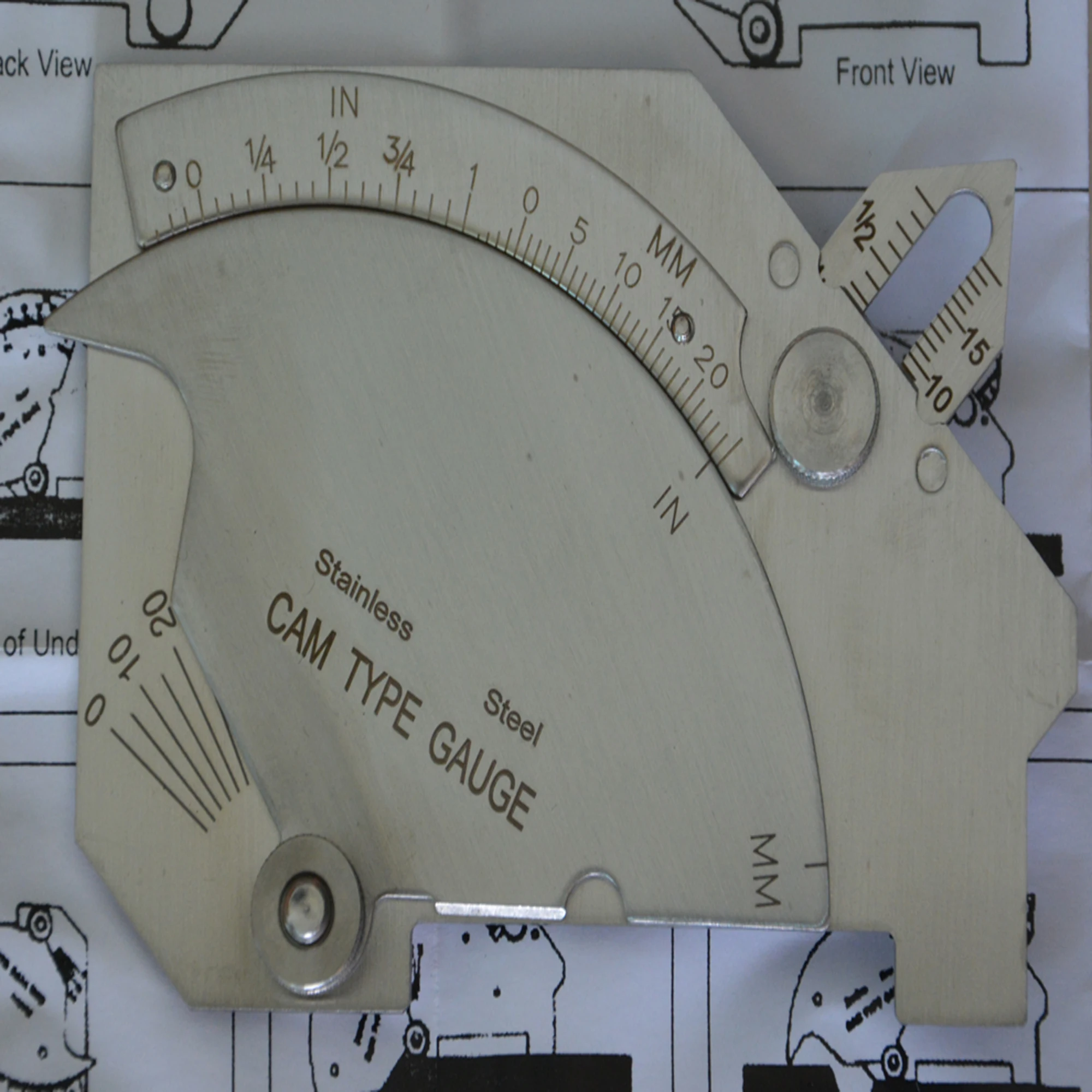 Измерительный щуп для сварки C50 MG 8 новинка ультратонкая фотография|welding gauge|gauge