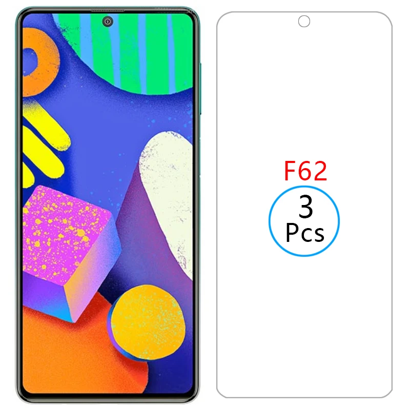 

tempered glass for samsung f62 protective glass screen protector on galaxy f 62 62f film samsun samsumg samsungf62 galaxyf62 6.7