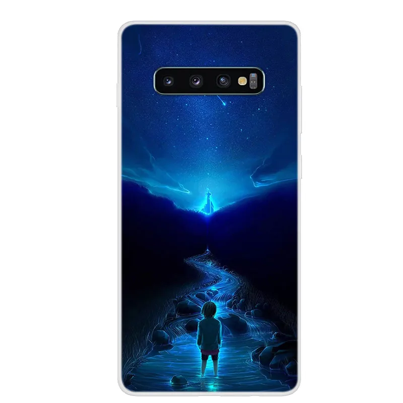 41 Чехол для samsung S10 Plus чехол для телефона S10E, силиконовая Мягкая задняя крышка из ТПУ для samsung Galaxy S10 S10Plus чехол корпус S10 - Цвет: 41