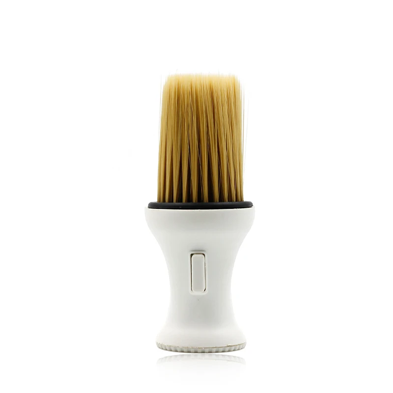 Neck Duster Brush CestoMen Профессиональная стрижка волос щетка для чистки шеи щетка для чистки волос салонная Парикмахерская щетка для удаления пыли с дозатором порошка - Цвет: Neck Duster Brush