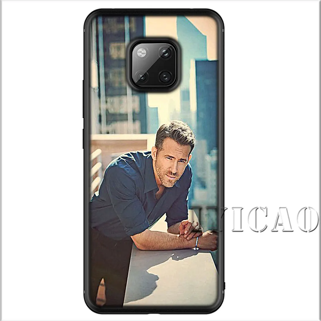 Мягкий актер IYICAO Ryan Reynolds для Huawei Y5 Y6 Y7 Y9 Prime Mate 10 20 30 Pro Lite Nova 2i 2 3 3i 4 чехол |