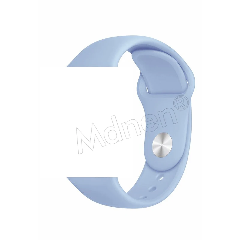 Силиконовый ремешок-петля для Apple Watch 42 мм 38 мм Iwatch 5 4 3 2 1 браслет с магнитной пряжкой - Цвет ремешка: 19 Lilac