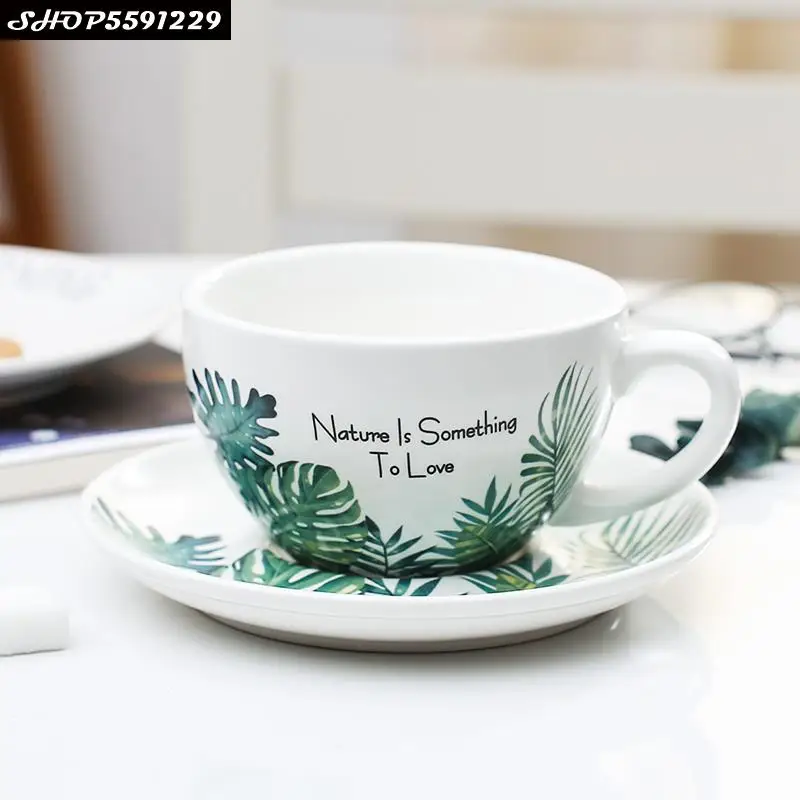 

Чашка керамическая в виде листьев и лахуа, 300 мл