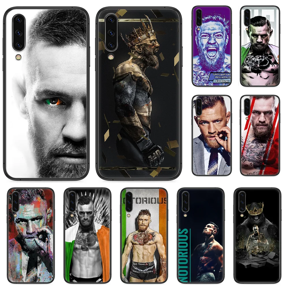 Чехол Conor Mcgregor boxer для телефона Samsung Galaxy A 5 10 20 3 30 40 50 51 7 70 71 E S 4G 16 17 18 черный красивый