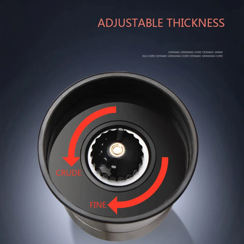 Ручная мельница для соли и перца нержавеющая сталь пряный кофе бобовый соус