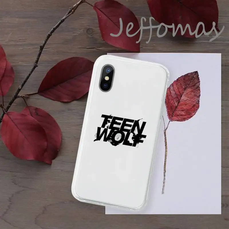 

Teen Wolf Stilinski 24 Phone Case Transparent for iPhone 11 12 mini pro XS MAX 8 7 6 6S Plus X 5S SE 2020 XR
