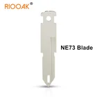 10 шт.лот сменный необработанный Автомобильный ключ NE73 для Renault для Citroen C1 C2 для Peugeot 206 306 406