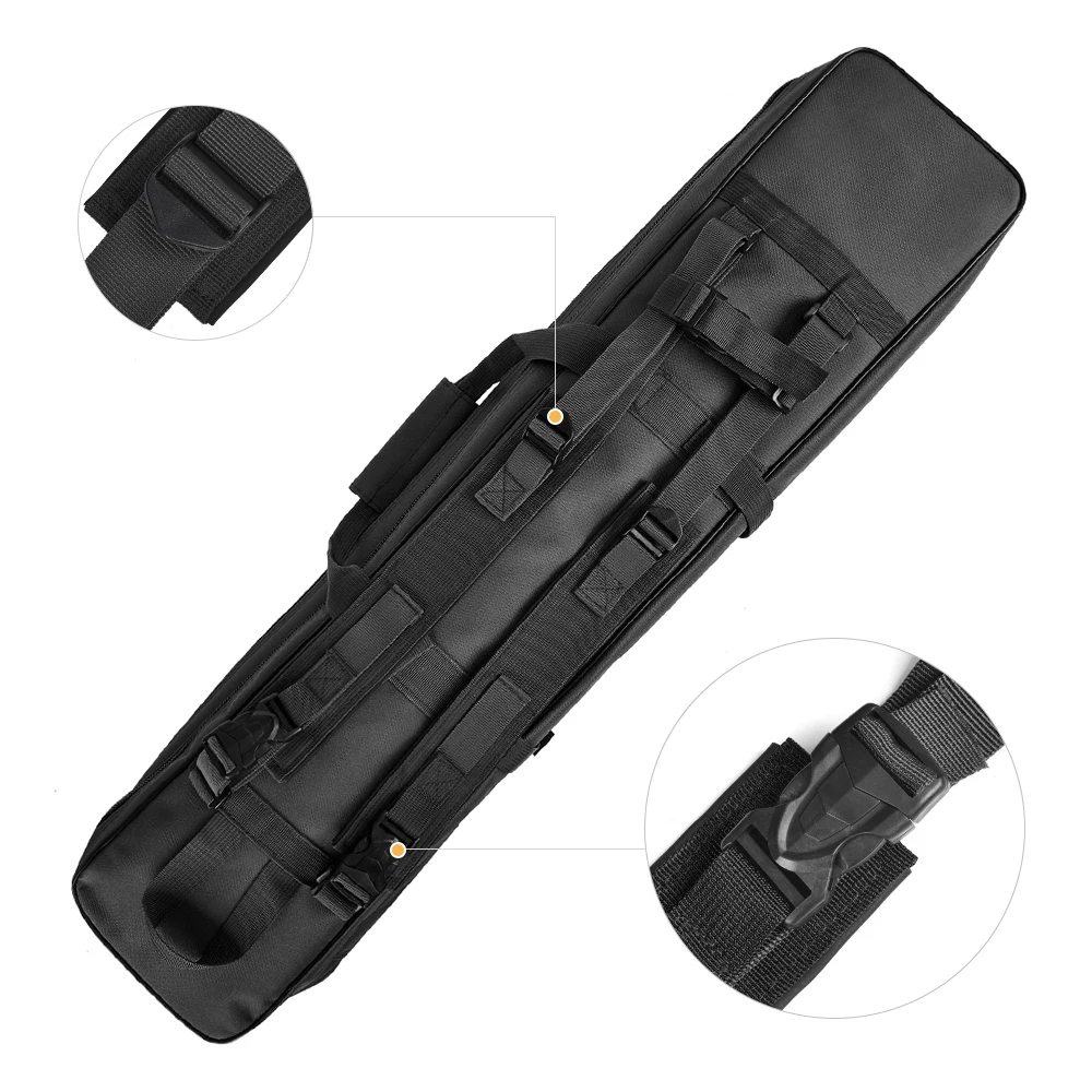 Уличный рюкзак с 3 отделениями для рыбалки 80 см/100 см сумка переноски удочек и