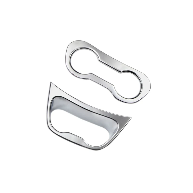 

Для Mercedes-Benz Vito W447 2014-2022 Хромированная передняя средняя консоль подстаканник Панель рамка декоративная крышка отделка Стайлинг автомобиля