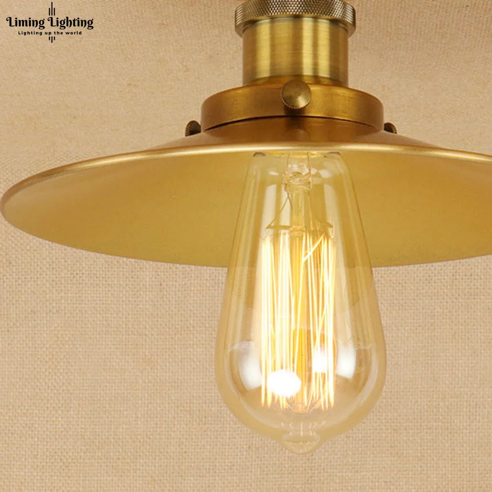 Лофт винтажные потолочные светильники Lamparas De Techo Lustre Luminaria Abajur комнатная потолочная лампа освещение Промышленное освещение для гостиной