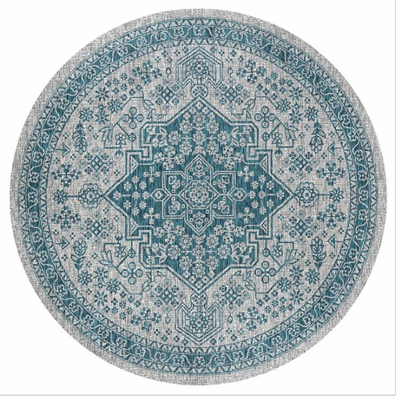 Традиционные мягкие круглые ковры для гостиной коврики домашний ковер нежные толстые спальни Декор