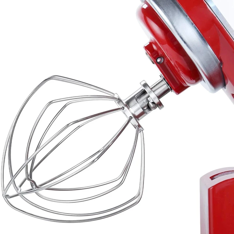 

K45WW Wire Whip Attachment for KitchenAid Tilt-Head Stand Mixer Stainless Steel Whisk Dishwasher Safe