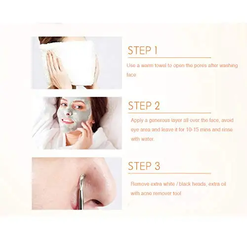 Медовая детоксикационная маска для лица с древесным углем каолиновая глина