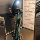 Элегантный марокканский кафтан аппликация для вечернего платья с кисточками длинное платье для выпускного вечера из Дубая с длинным рукавом на заказ мусульманское платье