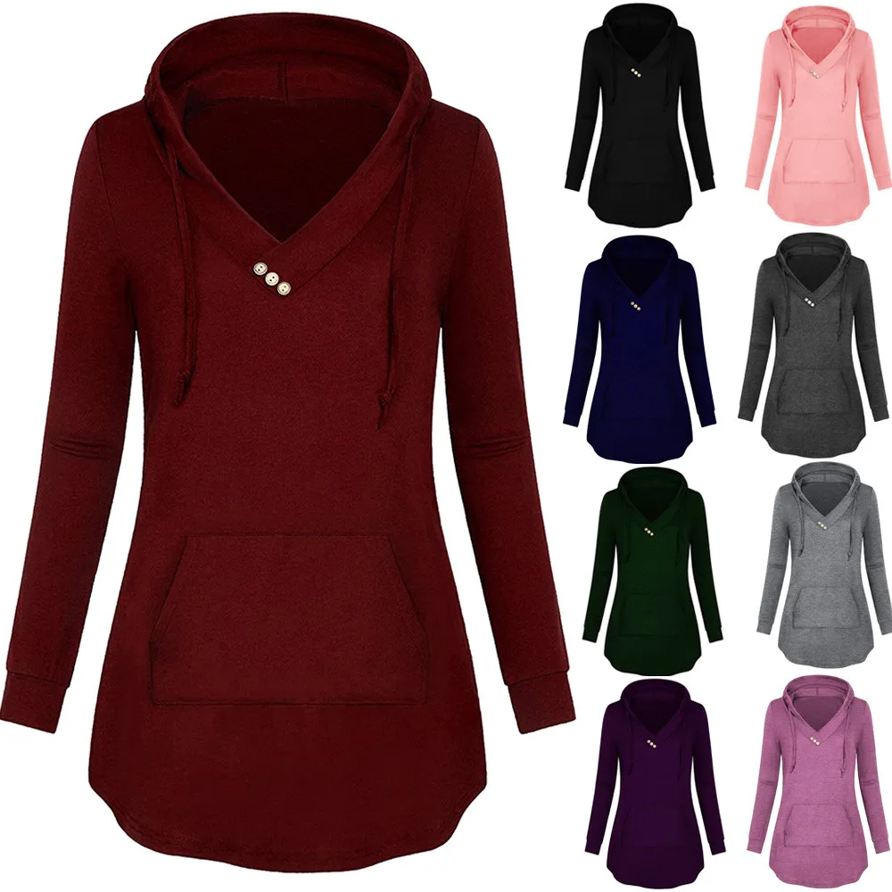 Женская толстовка kpop зимние пальто на пуговицах с круглым вырезом 2019 пуловер