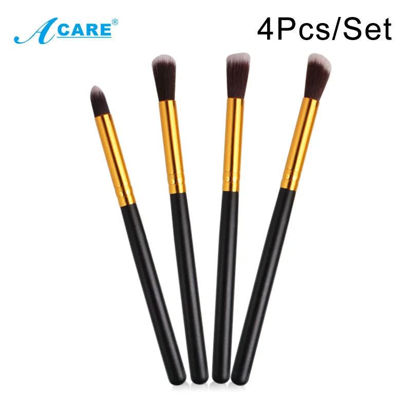 4 шт./компл. набор кистей для макияжа Профессиональная пудра тени глаз подводка